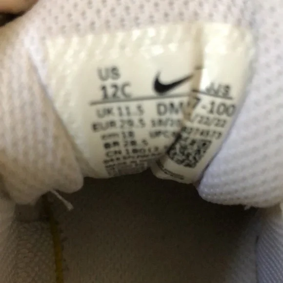 Nike Air Max 90 LTR Leather DM0957-100 size 12C - Picture 8 of 8